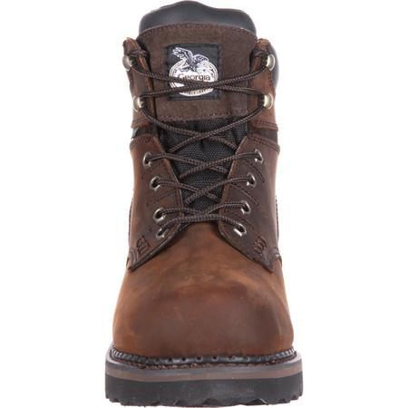 Georgia Boot Brookville Steel Toe Waterproof Work Boot, 95M G7334